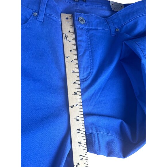 Talbots Womens Simply Flattering Collection Ankle Pants18W Blue Stretch Slim Fit - Picture 7 of 13